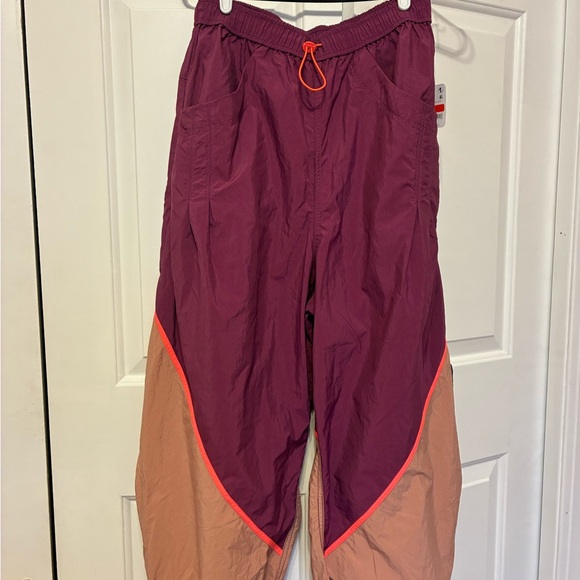 free people movement Pants - FP Movement Women's Free Throw Pants (S, Rose Wash)